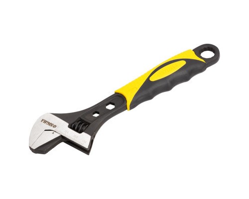 Ключ Sigma розвідний з переставною губкою 200мм, 0-30мм CrV (TPR) (4100921)