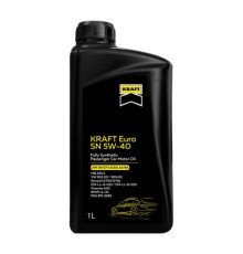 Моторна олива KRAFT Euro SN 5W-40, 1л (708137)