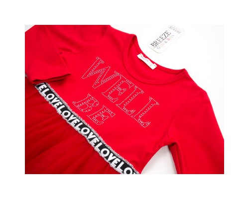 Плаття дитяче Breeze з фатиновою спідницею (14000-128G-red)