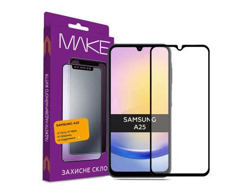 Скло захисне MAKE Samsung A25 (MGF-SA25)