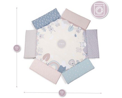 Дитячий килимок MoMi Pastel (MAED00017)