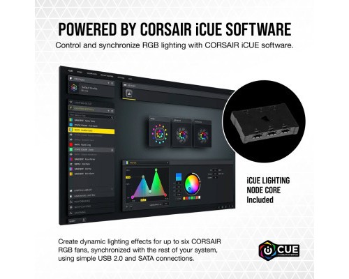 Кулер до корпусу Corsair ML140 RGB Elite Premium Dual Pack (CO-9050119-WW)