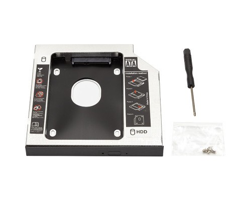 Фрейм-перехідник PowerPlant HDD 12.7 mm (HB390014) Фрейм-перехідник PowerPlant HDD 12.7 mm (HB390014)