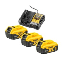 Набір акумулятор + зарядний пристрій DeWALT 10,8 - 54 В, 4A, 18В XR Li-Ion, 3 x 5Ah DCB184 (DCB1104P3)