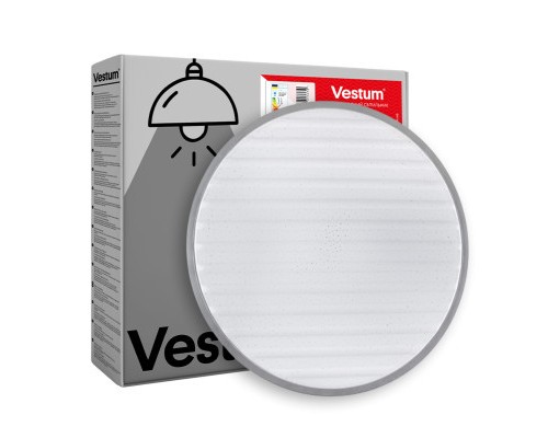 Світильник Vestum GRILL матовий 24W 4000К 2100Lm (VS-80034)