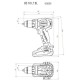 Шуруповерт Metabo BS 18 LT BL 18В, 34-75Нм, 0-600·0-2100об/хв, 1.6кг (без АКБ та ЗП) (602325890)
