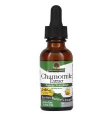 Трави Nature's Answer Екстракт ромашки без спирту, 2400 мг, Chamomile Extract, 30 мл (NTA-00588)