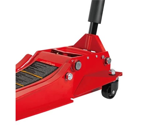 Домкрат GTM підкатний 3т,низькопрофільний (85-610мм) подвійна помпа (TZ830009)