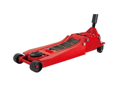 Домкрат GTM підкатний 3т,низькопрофільний (85-610мм) подвійна помпа (TZ830009)