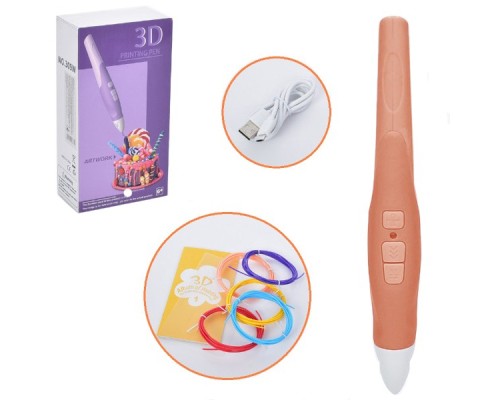 3D - ручка Bambi 309W (orange) (309W orange) 