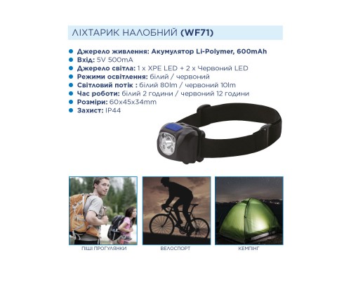 Ліхтар Westinghouse WF71 з сенсором (WF71-DB) Ліхтар Westinghouse WF71 з сенсором (WF71-DB)