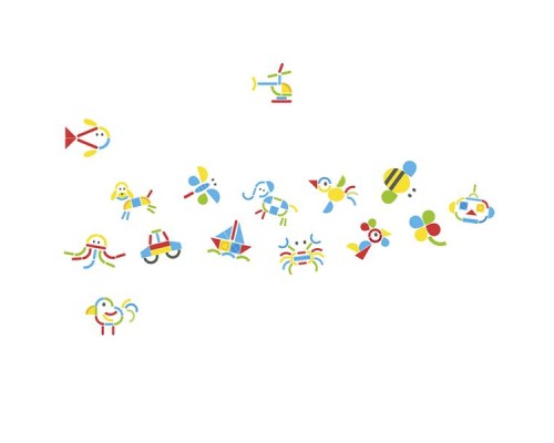 Ігровий набір Hape Валіза з магнітами (E1631)