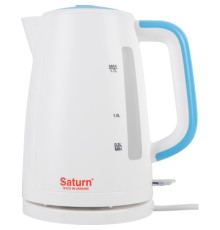 Електрочайник Saturn ST-EK8435U White/Blue