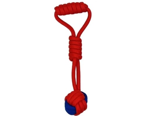 Іграшка для собак Nunbell М'яч з петлею Поліпропіленовий Середня 28 см (YM0188)