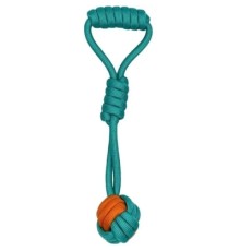 Іграшка для собак Nunbell М'яч з петлею Поліпропіленовий Середня 28 см (YM0188)