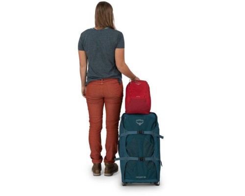 Рюкзак туристичний Osprey Daylite Cinch Pack tumbleweed yellow/tunnel vision - O/S - жовтий/бірюзовий (009.3736)