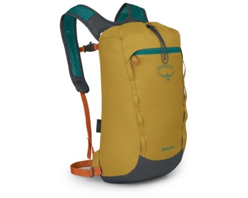 Рюкзак туристичний Osprey Daylite Cinch Pack tumbleweed yellow/tunnel vision - O/S - жовтий/бірюзовий (009.3736)