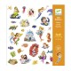 Набір для творчості Djeco Наклейки 160 шт Русалки (DJ08885)