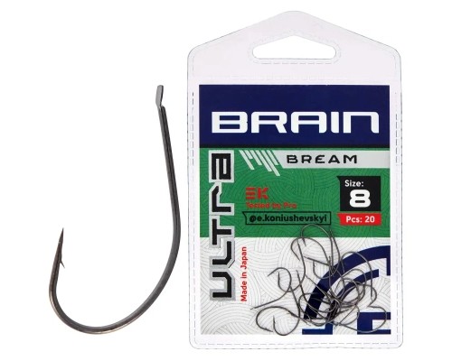 Гачок Brain Ultra Bream 8 (20шт/уп) (1858.52.60)