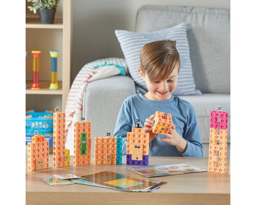 Ігровий набір Learning Resources навчальний серії Numberblocks - Вчимося рахувати 21-30 MathLink (HM96321-UK)