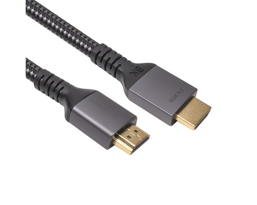 Кабель мультимедійний HDMI to HDMI 5.0m v2.1 Cabletime (CA913626)