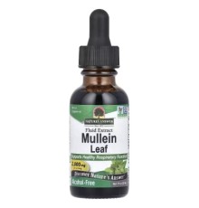 Вітамінно-мінеральний комплекс Nature's Answer Коров'як у краплях, без спирту, 2000 мг, Mullein Leaf, 30 мл (NTA-00648)