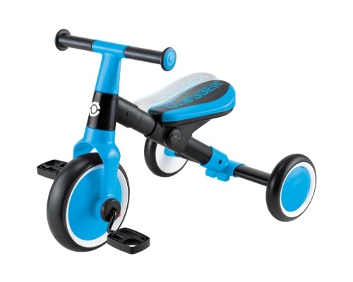 Дитячий велосипед Globber Learning Trike 2 в 1, синій (735-101)