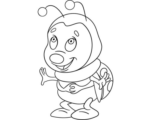 Картина по номерам ArtCraft Жук сонечко 25х30 см (15049-AC)