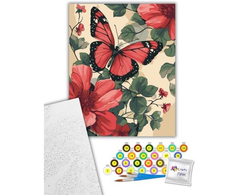 Картина по номерам ArtCraft З квітки на квітку 40х50 см (13150-AC)