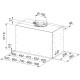Витяжка кухонна Franke Box Flush Basic FBFE BK A70 (305.0728.431)