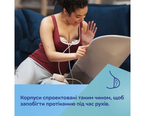 Молоковідсмоктувач Canpol babies подвійний мобільний MilkShell (20/106)