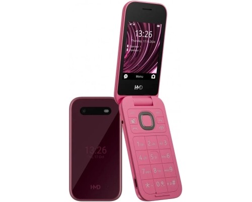 Мобільний телефон HMD 2660 4G Flip DS Red