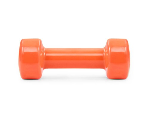 Гантель PowerPlay PP_4103 вінілова 1 кг Помаранчева (PP_4103_1kg)