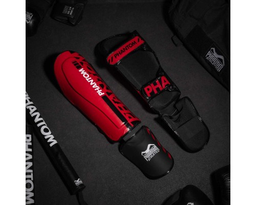 Захист гомілки і стопи Phantom Apex Striking Red S/M (PHSG2730-SM)
