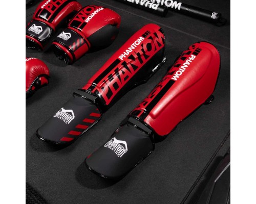 Захист гомілки і стопи Phantom Apex Striking Red S/M (PHSG2730-SM)
