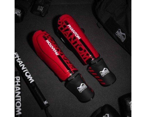 Захист гомілки і стопи Phantom Apex Striking Red S/M (PHSG2730-SM)