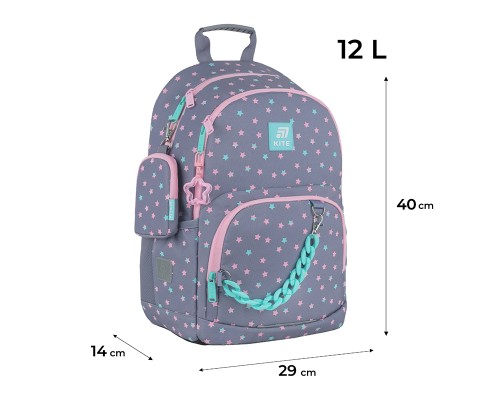 Рюкзак шкільний Kite Education 585 Kawaii Stars (K25-585M-2)