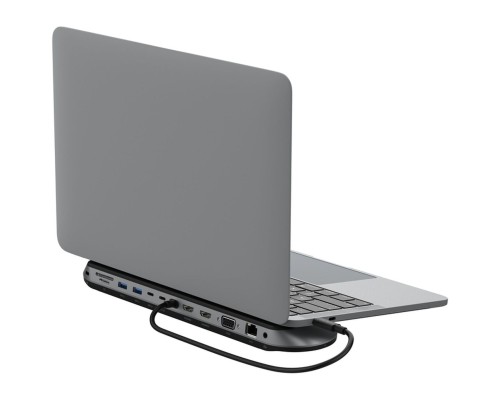 Концентратор Belkin USB-C 11in1 Multimedia Pro Dock (INC014BTSGY)