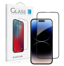 Скло захисне ACCLAB Full Glue ESD Apple iPhone 14 Pro Black (1283126542046)