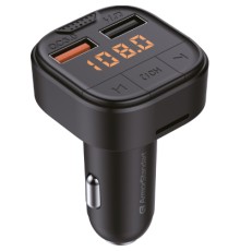 FM модулятор Armorstandart ASF1 18W QC3.0 2xUSB black (ARM82826)
