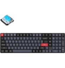 Клавіатура Keychron K17 PRO Gateron MX 2.0 Blue QMK Hot-swap Wireless/Bluetooth/USB-А UA Black (K17P-H2-UA)