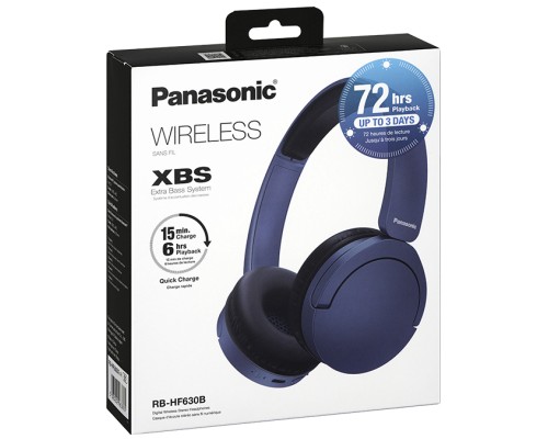 Навушники Panasonic RB-HF630B Blue (RB-HF630BG-A)