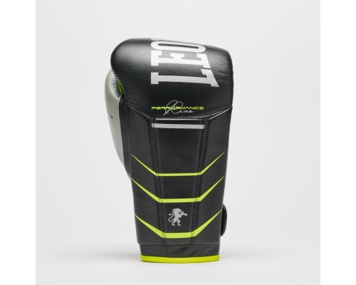 Боксерські рукавички Leone GN110F Revo Fluo Black 14 унцій (GN110F_Black_14oz)