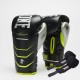 Боксерські рукавички Leone GN110F Revo Fluo Black 14 унцій (GN110F_Black_14oz)