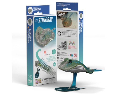 Пазл Eugy 3D Зоопарк Скат (XEG-102)