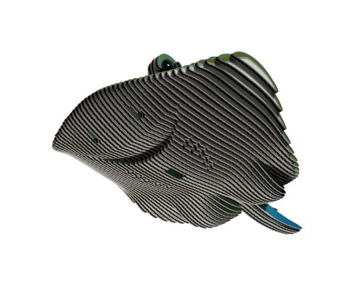 Пазл Eugy 3D Зоопарк Скат (XEG-102)