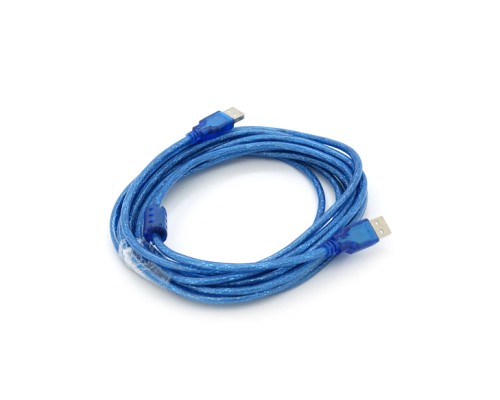 Дата кабель USB 2.0 AM/AM 5.0m blue Ritar (YT-AM/AM-5.0TBL)