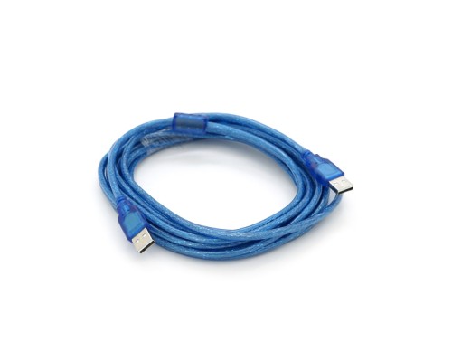Дата кабель USB 2.0 AM/AM 5.0m blue Ritar (YT-AM/AM-5.0TBL)