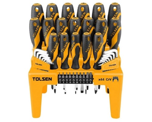 Викрутка Tolsen 44 шт (20184)