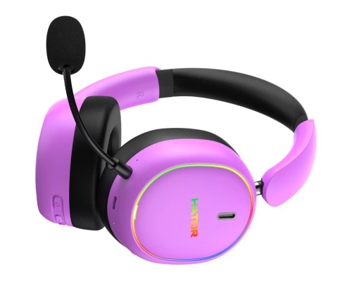 Навушники Hator Phoenix 2 Wireless Hi-Res SyncHUB Cyber Violet (ESH42)